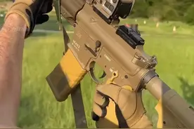 从战场到游戏，从菜鸟到大神，HK416都是不二之选 #军事科普 #军事迷 #军事爱好者 #M416