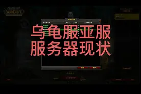 魔兽世界乌龟服亚服现状 乌龟服亚服各个服务器现状