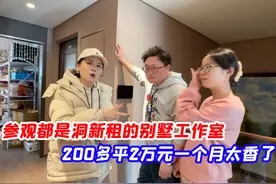 参观都是洞新租的别墅工作室，200多平2万元一个月太香了视频封面