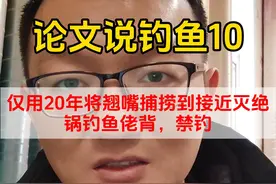 仅用20年将翘嘴捕捞到接近灭绝，锅钓鱼佬背，禁钓 仅用20年将翘嘴捕捞到接近灭绝，只能蹭大鹅的鱼种，太离谱了
直接看论文
#钓鱼 #路亚 #捕鱼 #论文说钓鱼 #翘嘴