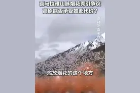 烟花秀或对高原植被、动物、水源造成哪些影响？“生物可降解材料”是否就不会造成环境压力？