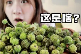 老一辈都拿这玩意当零食？我尝尝啥味！ #酸枣 #苘麻 #美食测评