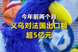 #义乌小商品出征巴黎奥运会 ！今年前两个月#义乌对法国出口额超5亿元视频封面