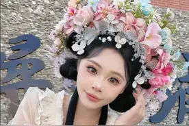 来泉州辣！穿Lolita搭簪花~ #跟着loopy逛泉州  #泉州簪花 #烟火南城  #Lolita #国风合伙人