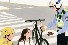#微光闪耀  近日，河南郑州。陇海路华山路交汇处，一位30岁左右的女士突然晕倒在滚烫的路面上，一场由陌生人与城市守护者共同书写的生命接力就此悄然展开，恰巧路过的外卖小哥没有丝毫犹豫伸出援手，交警给她买来了含糖饮料和巧克力，直到女子家属到场后才离开。视频封面