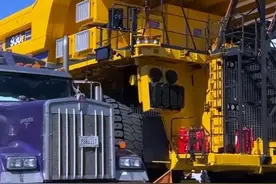 1994年就问世的矿卡，满载重510吨，相当于300多辆汽车 #矿山卡车 #大型机械  #动力检测站 #内容启发搜索