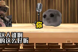 当你在校园歌唱比赛上唱 《把回忆拼好给你》 #猫meme视频封面
