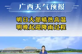 明日大部晴热高温 明晚起迎降雨过程 #高温#降雨#广西天气视频封面