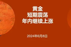 短期驱动因素影响金价，震荡过后年内继续上涨 #黄金 #紫金矿业视频封面