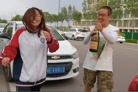 你只管努力，剩下的交给天意！这就是我们两个人的高考 #高考 #父女 #陪伴孩子的美好时光一定是童年最好的礼物 #加油 @抖音短视频