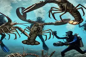 探索深海区域，渔民捕获巨型龙虾的丰收 探索深海区域视频封面