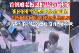 崔丽丽回忆出差被老板侵犯全过程：自己醉得不省人事，被老板抱回其房间实施强奸。老板事后曾说，你长得这么漂亮，没有人不喜欢你。#首例遭老板强奸认定工伤案  #此刻2025@丽丽的战争