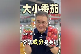 大小番茄，你以为区别只在大小？错了！它们一个是水果、一个是蔬菜，成分也有差距！#吃番茄可以减肥吗  #减肥必看 #抖出健康知识宝藏 #健康乘风计划 #千万IP创科普视频封面