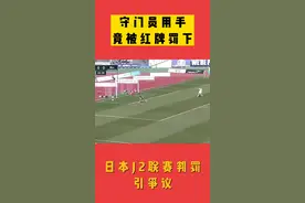 守门员用手都要红牌了？#足球冷知识 #知识点 视频封面