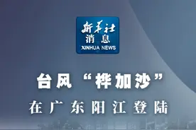 新华社消息｜台风“桦加沙”在广东阳江登陆（记者：李思佳、霍思颖、胡拿云）