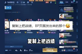 让陪玩打出上一把的战绩！  #王者荣耀视频封面