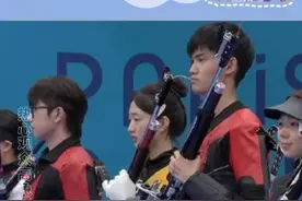 00后话不说太满，但比赛超认真！#巴黎奥运会 #中国首金 #盛李豪视频封面