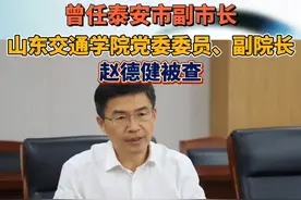 山东交通学院党委委员、副院长赵德健接受纪律审查和监察调查（剪辑 李思羽）#打虎拍蝇 #违纪违法 #审查调查视频封面