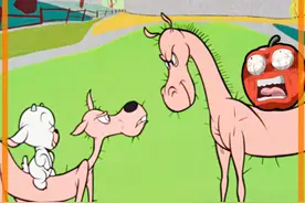 《啃光光》这个山羊太能吃，任何东西都要吃 #动画解说 #搞笑动画