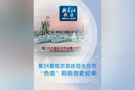 新华社消息｜第26届哈尔滨冰雪大世界“热度”刷新历史纪录视频封面