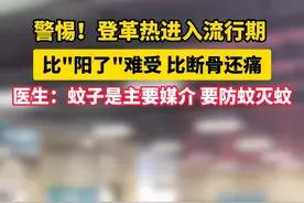 注意！远离这种花蚊子，出现这些症状，警惕登革热！#登革热 #蚊子叮咬 #科普 #涨知识 #健康