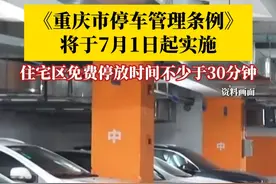 《重庆市停车管理条例》7月1日起实施！实行政府定价、政府指导价管理的收费停车场，车辆免费停放时间不少于15分钟，住宅区免费停放时间不少于30分钟。#第1眼TV口说有屏 #媒体精选计划视频封面