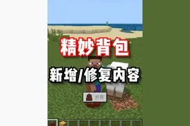 萝卜的精妙背包更新/修复超多内容！快来看看！ #我的世界 #我的世界网红都在用的模组 #游戏