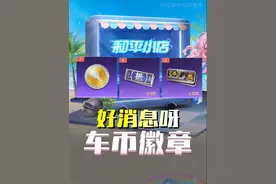 和平小店还有车币徽章和抵扣券券#和平小店 #和平精英刺激归来