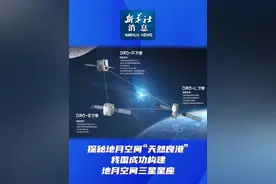 新华社消息｜探秘地月空间“天然良港” 我国成功构建地月空间三星星座视频封面