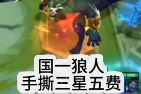 国一狼人战绩可查 #金铲铲之战三星五费
