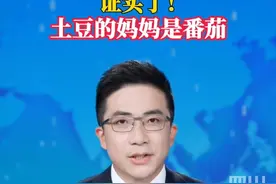 8月4日据央视新闻，#土豆的妈妈是番茄  被证实。中国农科院专家，通过高质量基因组数据分析证实，约1400万年前，同样是茄科的“类马铃薯”和番茄开始分化，约500万年后，类马铃薯和番茄又自然杂交，逐渐形成了带有薯块的马铃薯，类马铃薯是父本、番茄是母本。