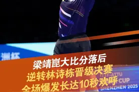 2月23日，深圳，亚洲杯男单半决赛。梁靖崑在落后两局的情况下，惊天逆转进入决赛，全场爆发长达10秒欢呼！ #梁靖崑 #林诗栋 #乒乓球 #抖音dou热门 @抖音短视频视频封面