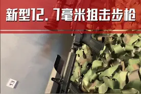 国产新型12.7毫米高精度狙击步枪#好奇博物馆 #军事科技武器科普 #军迷发烧友 #狙击步枪