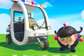 蛋仔派对：9000蛋币抽疯狂动物城？给玉儿当宝宝 ，白送我交通车