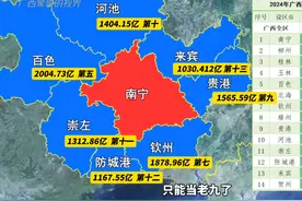 挨着南宁的七个地级市，在广西属于什么段位？是不是都很发达呢？视频封面