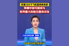空客CEO下飞机直奔商务部，预测中国可能成为世界最大的航空服务市场。#中国正能量视频封面