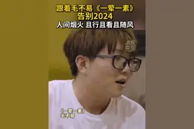 跟着毛不易《一荤一素》，告别2024。2025，愿你万事胜意！@毛不易  #秀我中国  #毛不易  #一荤一素  #年度回顾  #人间烟火