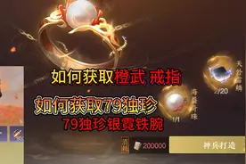 逆水寒手游人均橙武的日子要来啦，如何获取79独珍79独珍银霓