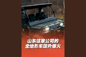 山东淄博这家公司生产的全地形车在国外爆火，网友戏称的“山东猫”正式名称原来叫1000-7。#山东猫  #全地形车视频封面