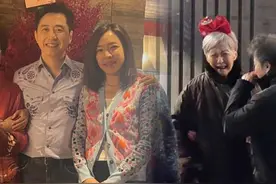 庾澄庆为94岁妈妈庆生，张嘉欣在旁照顾，一双子女好讨喜 #哈林视频封面