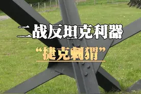 二战时期的反坦克装备，“捷克刺猬”#军事装备视频封面