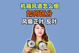 机箱风道怎么组？如何区分风扇正叶 反叶 风扇的正叶 反叶你们知道怎么区分吗？普通机箱和海景房如何组风道？#电脑 #电脑知识 #干货分享 #肉肉姐电脑装机
