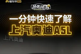 一分钟快速了解上汽#奥迪A5L #懂车帝抢先试驾 #柚子不开车视频封面