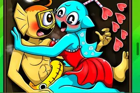 节奏盒子电话先生与贝利追求冰水妹妹 #节奏盒子 #休闲游戏 #解说