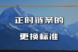 正时链条的更换标准 #汽车知识 #汽车知识分享 #正时链条 #正时链条需要更换吗 #正时链条异响