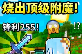 MC当物品可以放熔炉烧出顶级附魔！ #我的世界 #MC #Minecraft