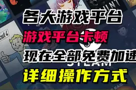 游戏平台卡顿无法连接，1分钟解决游戏卡顿问题 #steam #r星