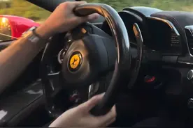 第一视角沉浸式体验法拉利458跑山，极具驾驶乐趣V8自吸超跑