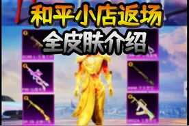 和平小店确定，30款只返15款，全皮肤介绍 #和平小店