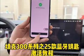 25款坦克300车型配备的蓝牙钥匙功能如何激活，你学会了吗？ #坦克300 #25款坦克300续写霸榜传奇 #25款坦克300真的来了 #25款坦克300来了 #25款坦克300怎么样